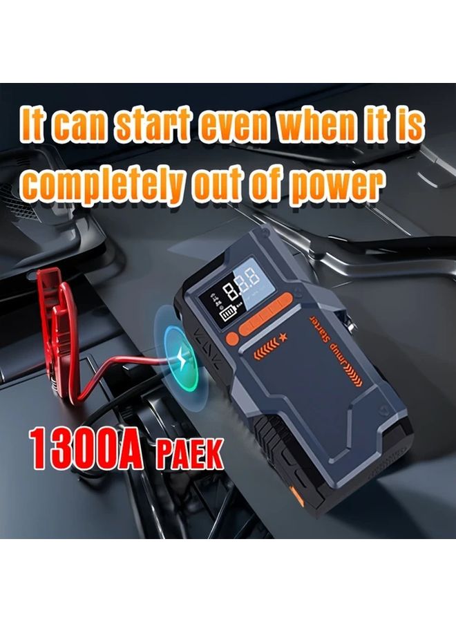 Reinforced All In One Car Jump Starter With 150 PSI Air Compressor And Emergency SOS Kit - Image 5